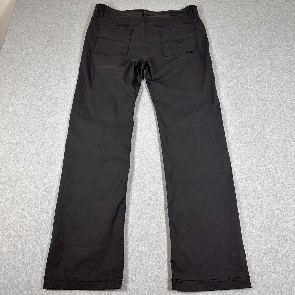 PrAna Brion Men's 34x32 Gray Slim Fit Nylon Stretch Hiking Outdoor Gorpcore